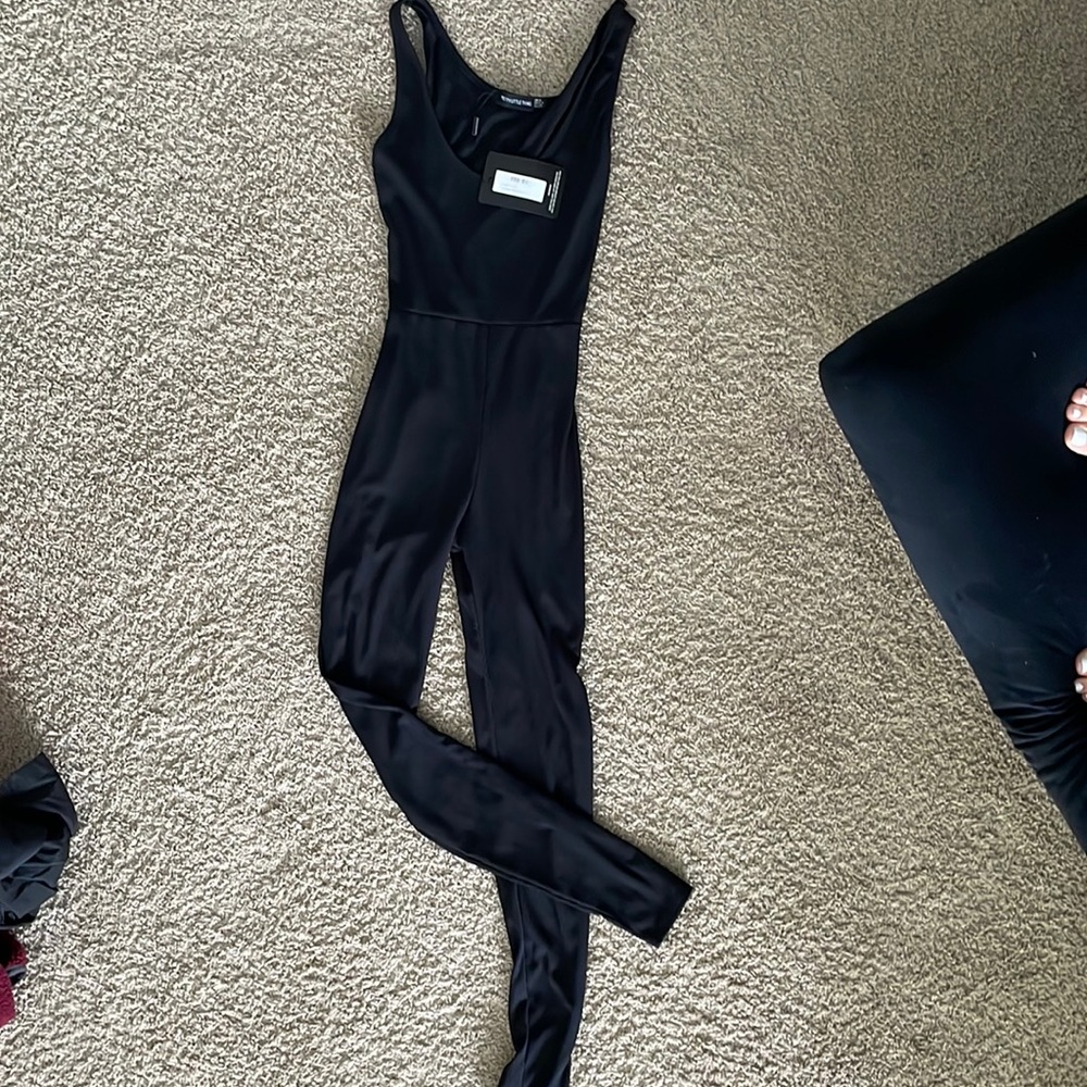 Black catsuit